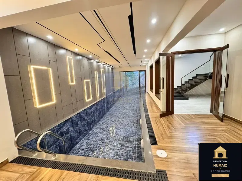 500 Sq. Yd. 6-Bedroom Luxury Villa (Private Pool, 6 Bath, Residence 25) in DHA Phase 8 For Sale in DHA Phase 8 Karachi — Photograph 6