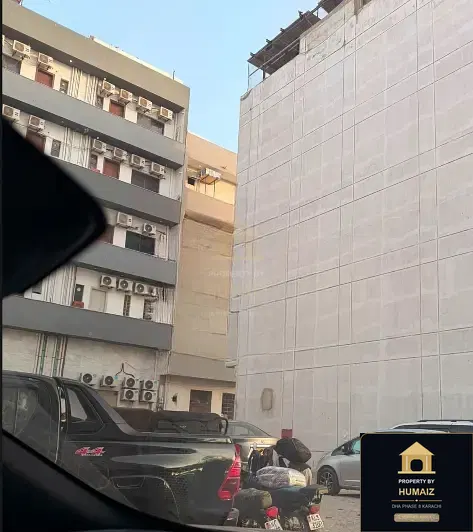 100 Sq. Yd. Commercial Plot (Parcel 13) on Zulfiqar Commercial For Sale in DHA Phase 8 Karachi — Property by Humaiz Architectural Asset