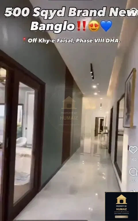 500 Sq. Yd. 6-Bedroom Luxury Villa (Basement, 7 Bath, Residence 66) in DHA Phase 8 For Sale in DHA Phase 8 Karachi — Photograph 4