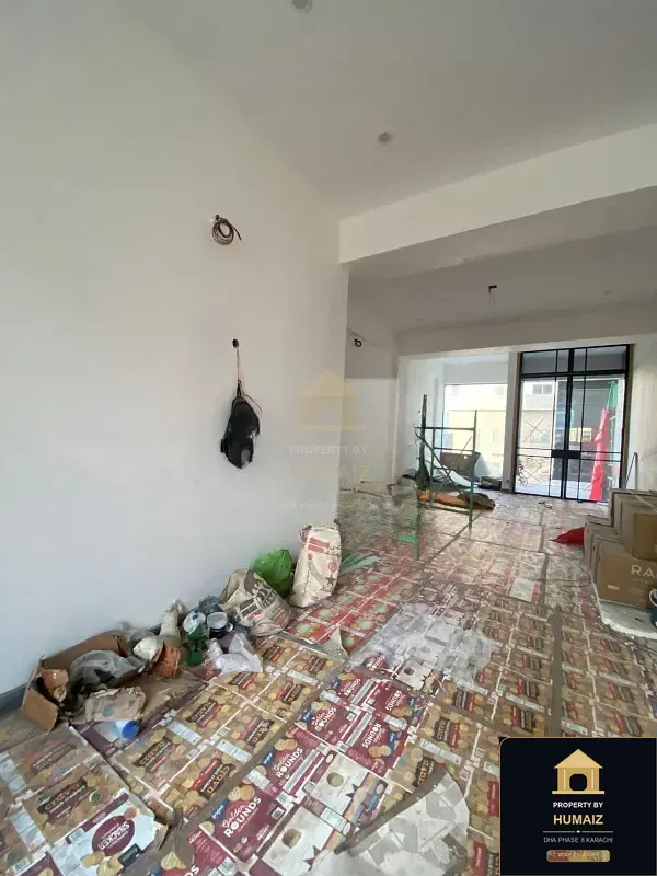 222 Sq. Yd. Commercial Retail Shop (Basement, 4 Bath, Unit 1) on Al-Murtaza Commercial For Rent in DHA Phase 8 Karachi — Photograph 4