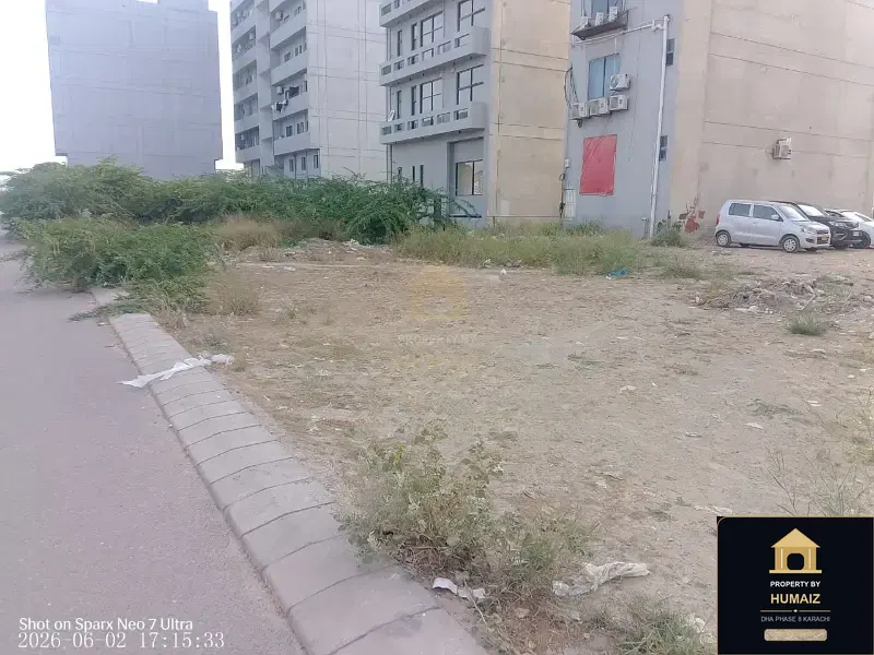 200 Sq. Yd. Commercial Plot (Parcel 16) on Al-Murtaza Commercial For Sale in DHA Phase 8 Karachi — Property by Humaiz Architectural Asset
