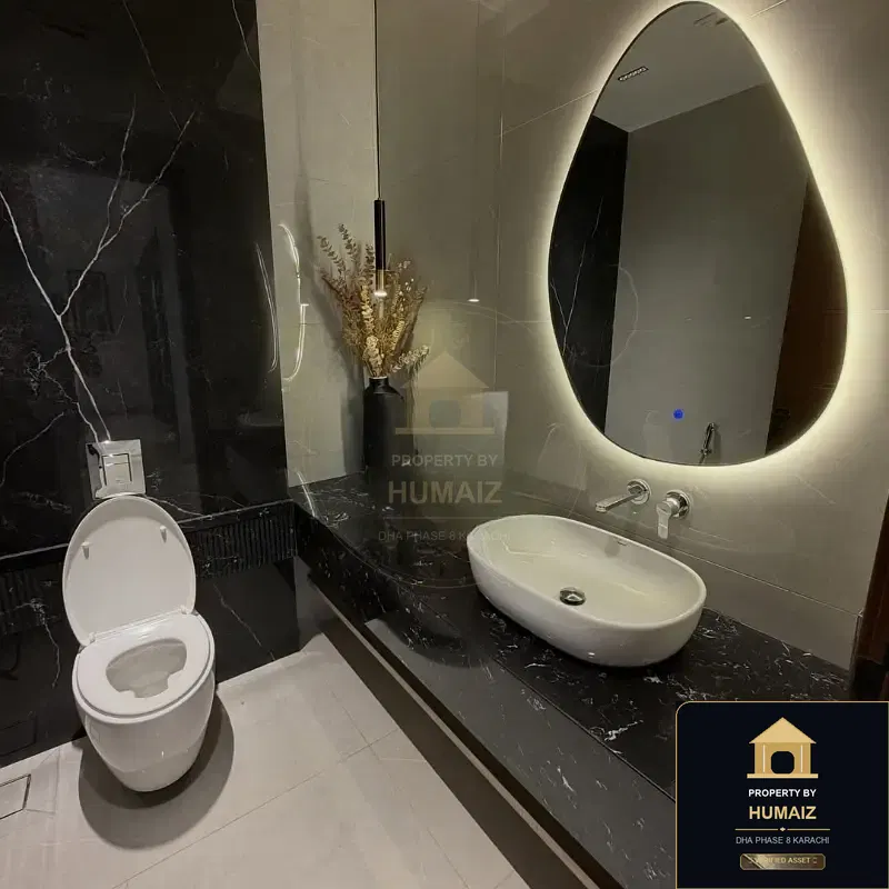 500 Sq. Yd. 6-Bedroom Luxury Villa (Brand New, 6 Bath, Residence 28) in DHA Phase 8 For Sale in DHA Phase 8 Karachi — Photograph 3