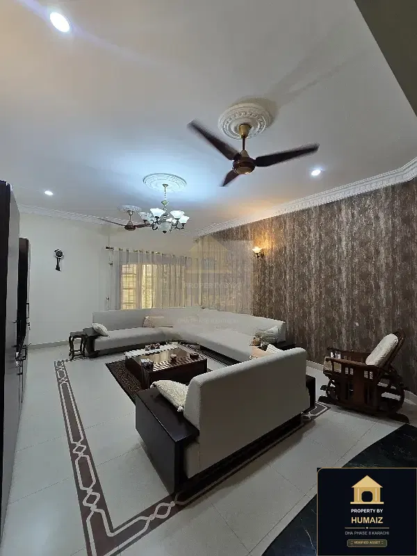 500 Sq. Yd. 5-Bedroom Luxury Villa (Basement, 6 Bath, Residence 3) on Zulfiqar Commercial For Sale in DHA Phase 8 Karachi — Photograph 13