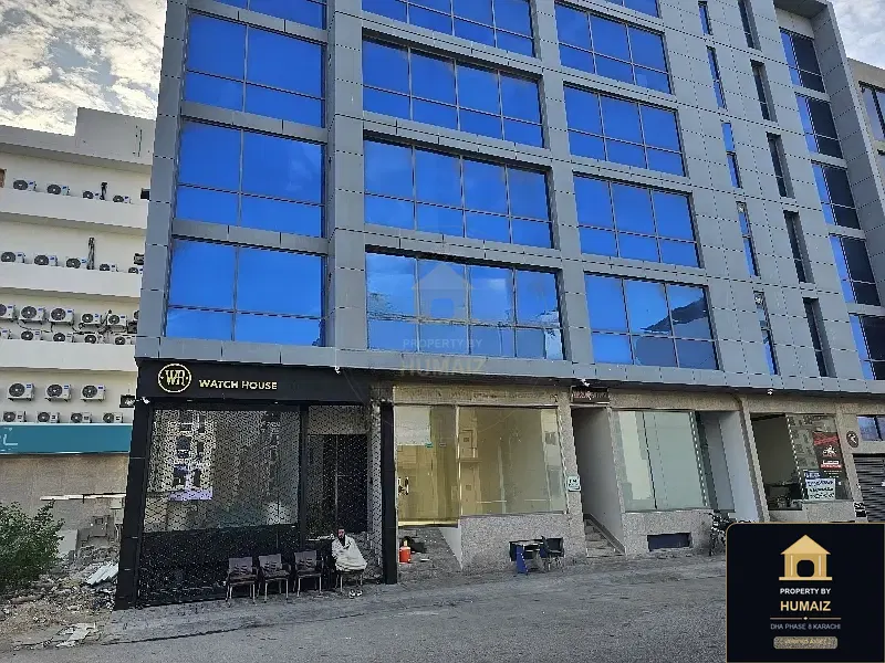 89 Sq. Yd. Commercial Retail Shop (Unit 2) on Al-Murtaza Commercial For Sale in DHA Phase 8 Karachi — Property by Humaiz Architectural Asset