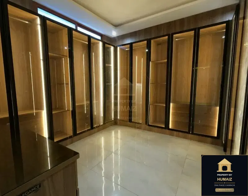 500 Sq. Yd. 5-Bedroom Luxury Villa (Basement, 5 Bath, Residence 7) in Zone A For Sale in DHA Phase 8 Karachi — Photograph 13