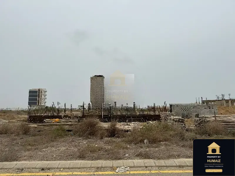 100 Sq. Yd. Commercial Plot (Parcel 35) on Peninsula Commercial For Sale in DHA Phase 8 Karachi — Photograph 4