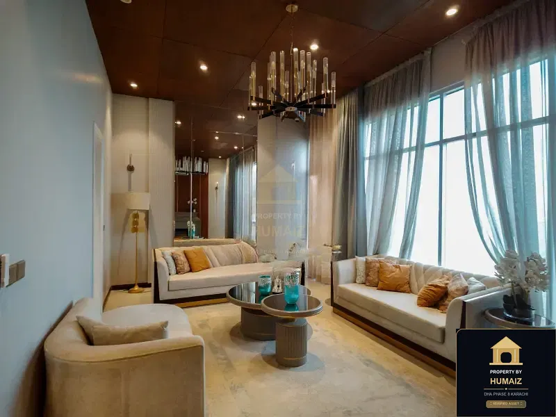 2-Bed Luxury Penthouse (Penthouse, 2 Bath, Suite 5) at HMR Waterfront For Sale in DHA Phase 8 Karachi — Photograph 4