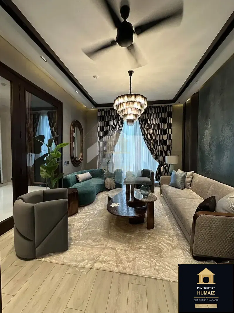 500 Sq. Yd. 5-Bedroom Luxury Villa (Basement, 6 Bath, Residence 2) in Zone A For Rent in DHA Phase 8 Karachi — Photograph 6