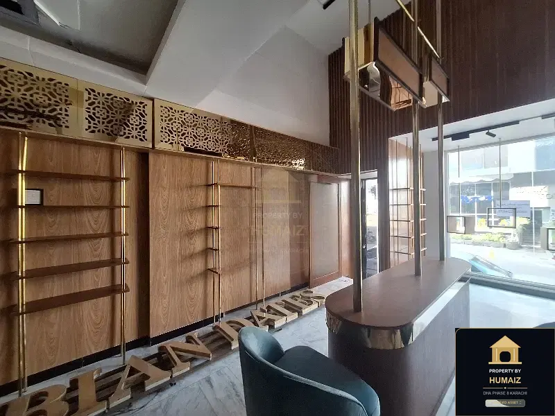 100 Sq. Yd. Commercial Retail Shop (Corner, Unit 5) on Zulfiqar Commercial For Rent in DHA Phase 8 Karachi — Photograph 10