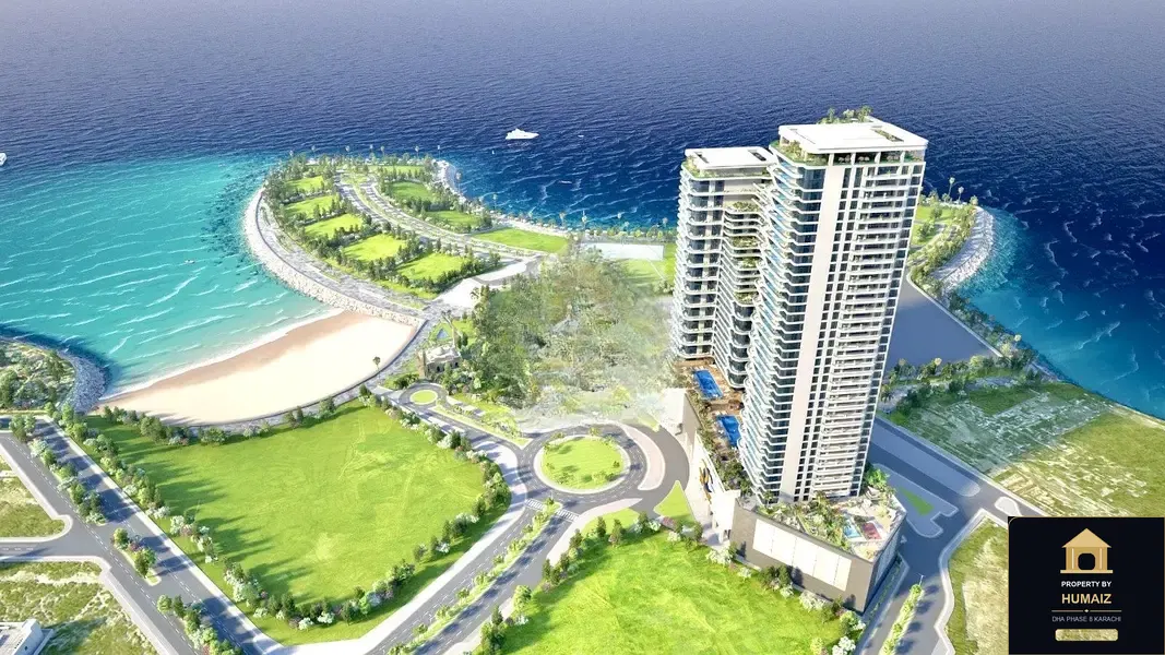 2-Bedroom Luxury Apartment (Private Pool, 3 Bath, Suite 9) at HMR Waterfront For Sale in DHA Phase 8 Karachi — Photograph 19