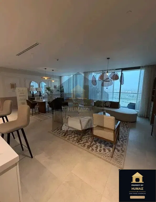 3-Bedroom Luxury Apartment (Corner, 3 Bath, Suite 41) at The Views For Sale in DHA Phase 8 Karachi — Photograph 4