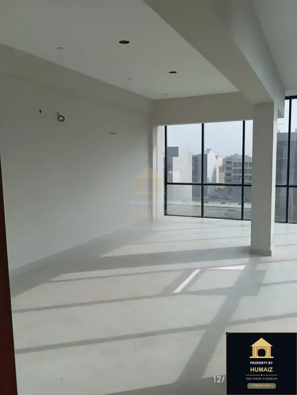 131 Sq. Yd. Corporate Office Space on Zulfiqar Commercial For Rent in DHA Phase 8 Karachi — Property by Humaiz Architectural Asset