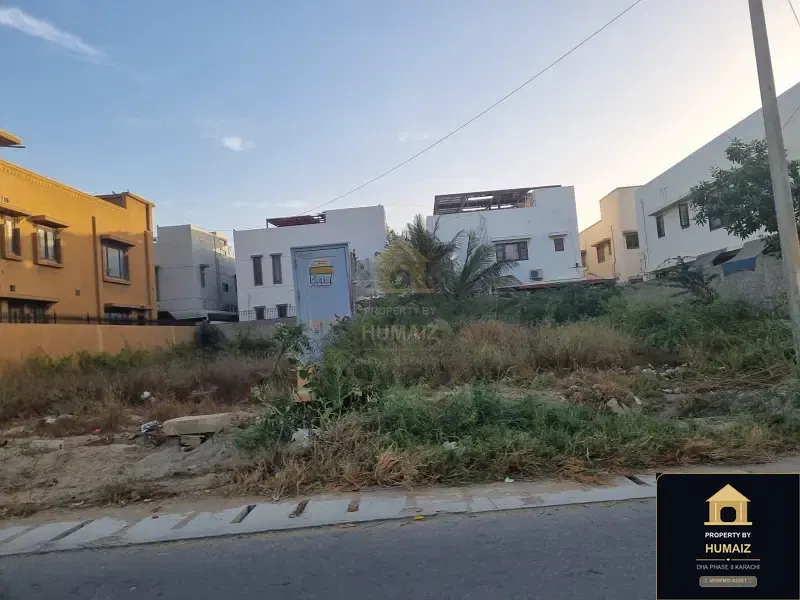 300 Sq. Yd. Residential Plot (Boulevard Facing, Parcel 9) in Khayaban-e-Sahil For Sale in DHA Phase 8 Karachi — Property by Humaiz Architectural Asset