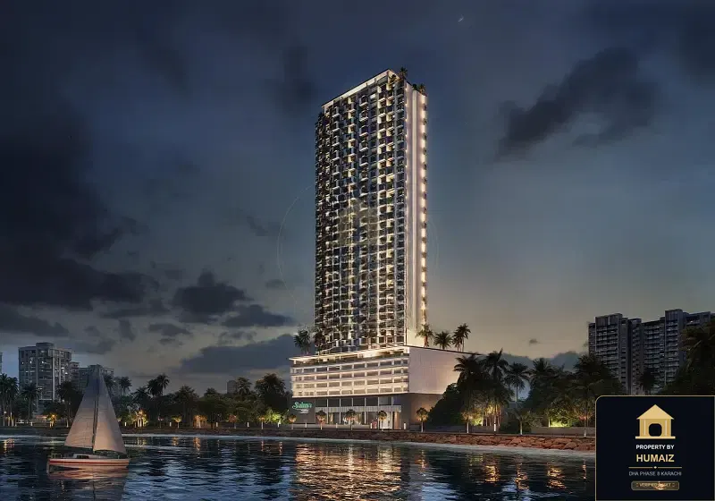 2-Bedroom Luxury Apartment (Sea Facing, 2 Bath, Suite 3) at Tower A For Sale in DHA Phase 8 Karachi — Photograph 19