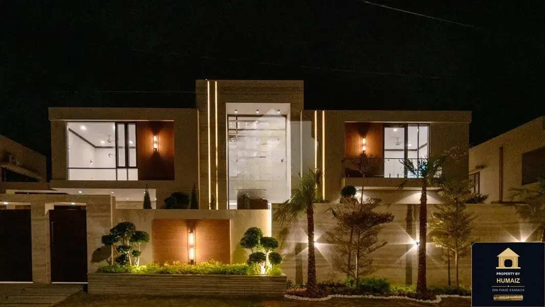 1,000 Sq. Yd. 6-Bedroom Luxury Villa (Private Pool, 6 Bath, Residence 13) in Zone A For Sale in DHA Phase 8 Karachi — Photograph 2