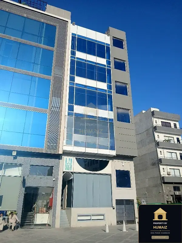 117 Sq. Yd. Corporate Office Space (Brand New, Unit 2) on Al-Murtaza Commercial For Rent in DHA Phase 8 Karachi — Photograph 2