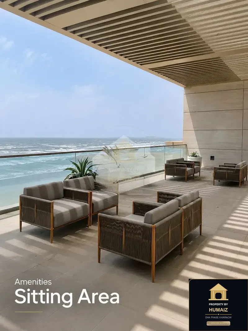 1-Bedroom Luxury Apartment (Sea Facing, 2 Bath, Suite 3) at The Views For Rent in DHA Phase 8 Karachi — Photograph 11