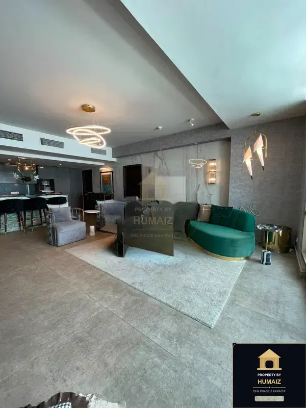 2-Bedroom Luxury Apartment (Sea Facing, 4 Bath, Suite 12) at Pearl Towers For Rent in DHA Phase 8 Karachi — Photograph 12