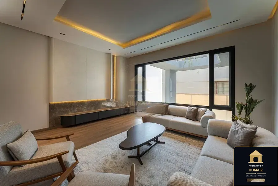 666 Sq. Yd. 6-Bedroom Luxury Villa (Private Pool, 6 Bath, Residence 1) in DHA Phase 8 For Sale in DHA Phase 8 Karachi — Property by Humaiz Architectural Asset