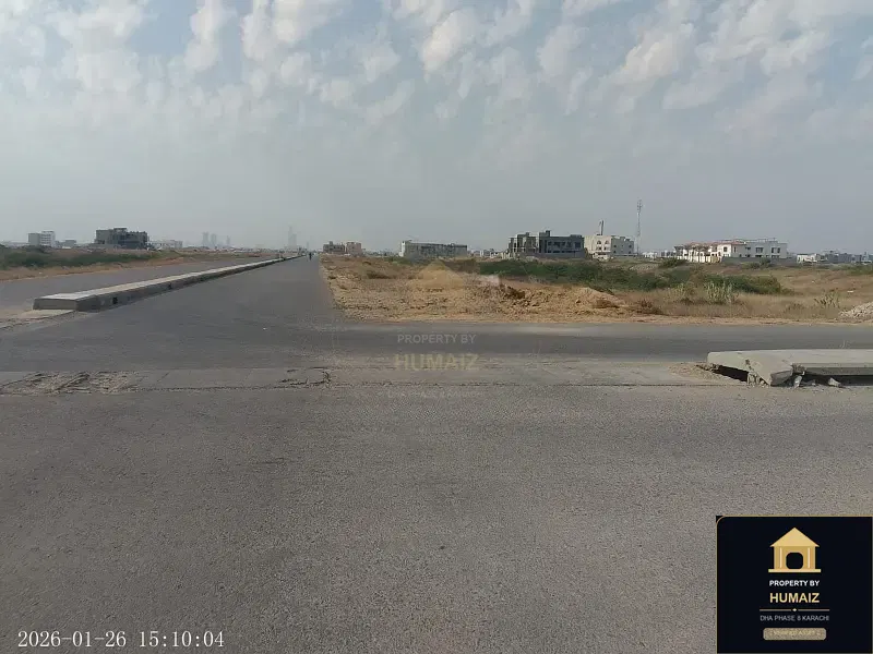 2,000 Sq. Yd. Residential Plot (West Open, Parcel 5) in Zone E For Sale in DHA Phase 8 Karachi — Photograph 3