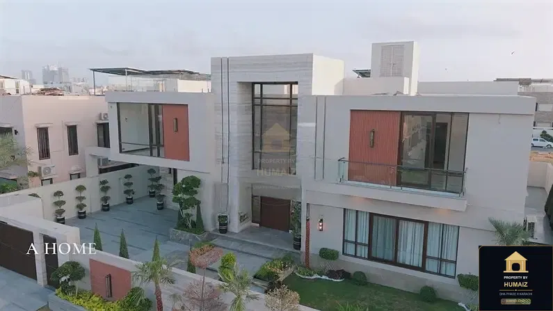 1,000 Sq. Yd. 6-Bedroom Luxury Villa (Private Pool, 6 Bath, Residence 2) in Khayaban-e-Bahria For Sale in DHA Phase 8 Karachi — Photograph 2