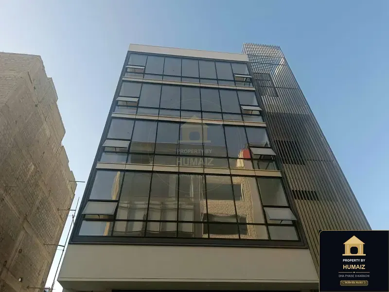 200 Sq. Yd. Commercial Building (Boulevard Facing, 5 Bath, Unit 4) on Al-Murtaza Commercial For Rent in DHA Phase 8 Karachi — Photograph 2