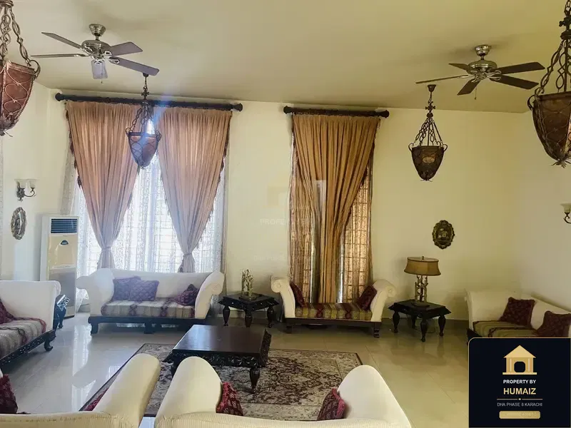 1,000 Sq. Yd. 6-Bedroom Luxury Villa (Boulevard Facing, 6 Bath, Residence 13) in DHA Phase 8 For Rent in DHA Phase 8 Karachi — Photograph 7