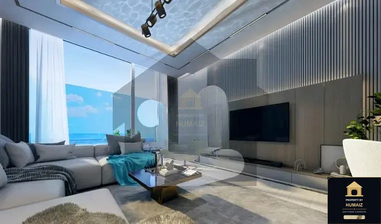 1-Bedroom Luxury Apartment (Corner, 1 Bath, Suite 97) at HMR Waterfront For Sale in DHA Phase 8 Karachi — Photograph 4