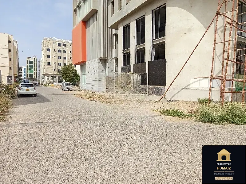 200 Sq. Yd. Commercial Plot (Corner, Parcel 10) on Al-Murtaza Commercial For Sale in DHA Phase 8 Karachi — Photograph 4