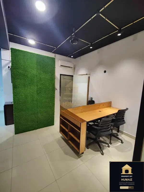 61 Sq. Yd. Corporate Office Space in DHA Phase 8 For Rent in DHA Phase 8 Karachi — Property by Humaiz Architectural Asset