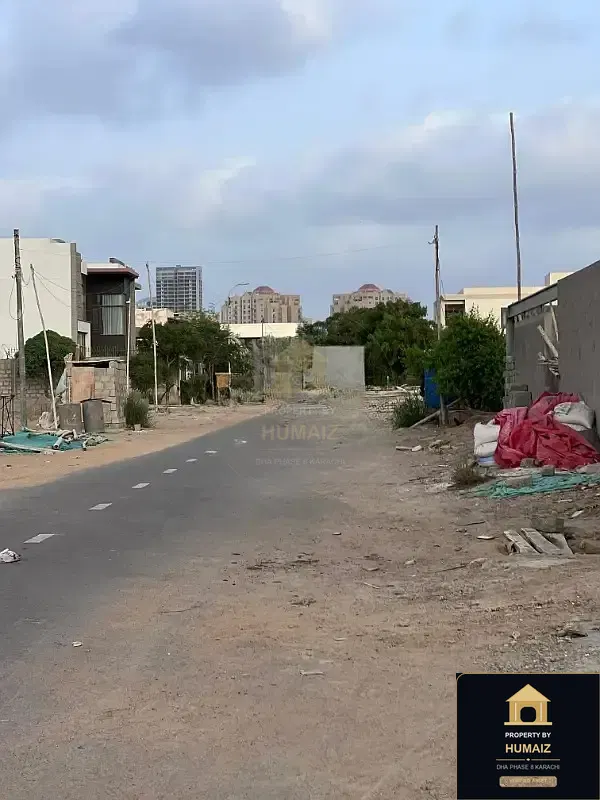 1,000 Sq. Yd. Residential Plot (Parcel 32) in Zone A For Sale in DHA Phase 8 Karachi — Property by Humaiz Architectural Asset