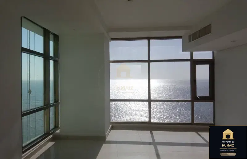3-Bedroom Luxury Apartment (Sea Facing, 4 Bath, Suite 35) at Pearl Towers For Rent in DHA Phase 8 Karachi — Property by Humaiz Architectural Asset