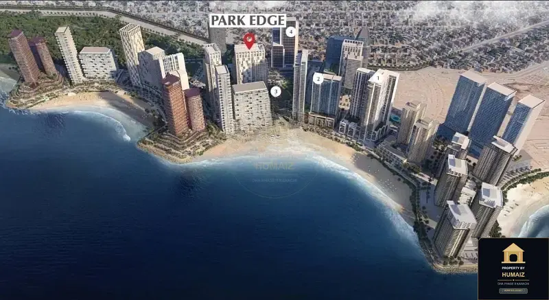 3-Bedroom Luxury Apartment (Sea Facing, 3 Bath, Suite 10) at Park Edge For Sale in DHA Phase 8 Karachi — Property by Humaiz Architectural Asset