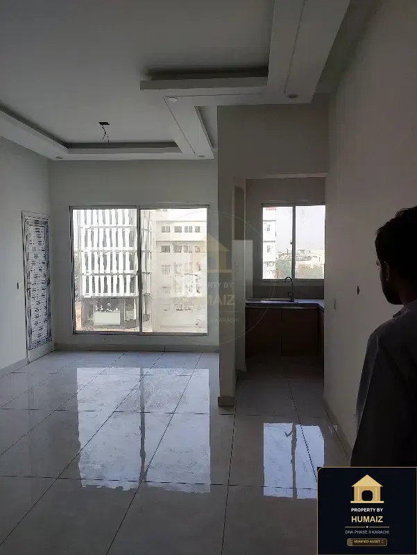 2-Bedroom Luxury Apartment (2 Bath, Suite 1) on Al-Murtaza Commercial For Sale in DHA Phase 8 Karachi — Property by Humaiz Architectural Asset