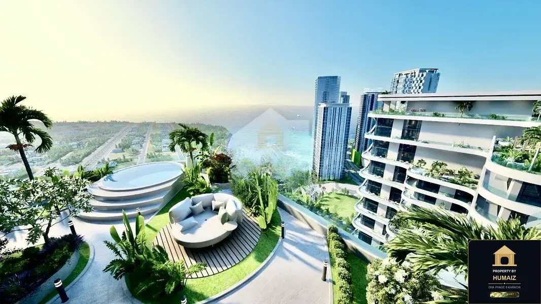 3-Bedroom Luxury Apartment (Corner, 5 Bath, Suite 8) at HMR Waterfront For Sale in DHA Phase 8 Karachi — Photograph 19
