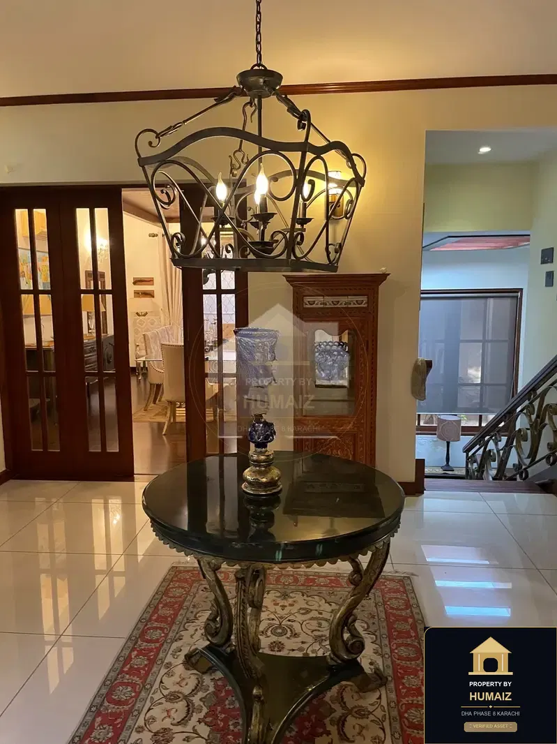 1,000 Sq. Yd. 6-Bedroom Luxury Villa (Basement, 6 Bath, Residence 11) in DHA Phase 8 For Rent in DHA Phase 8 Karachi — Photograph 15