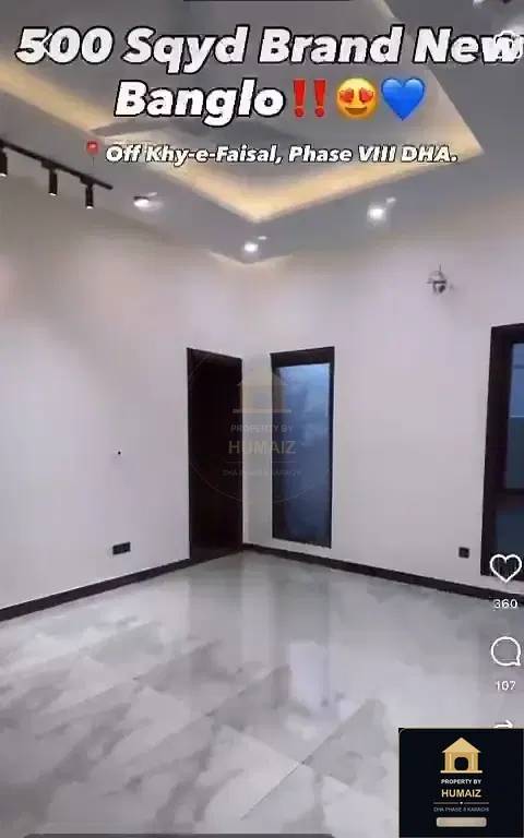500 Sq. Yd. 6-Bedroom Luxury Villa (Basement, 7 Bath, Residence 66) in DHA Phase 8 For Sale in DHA Phase 8 Karachi — Photograph 17