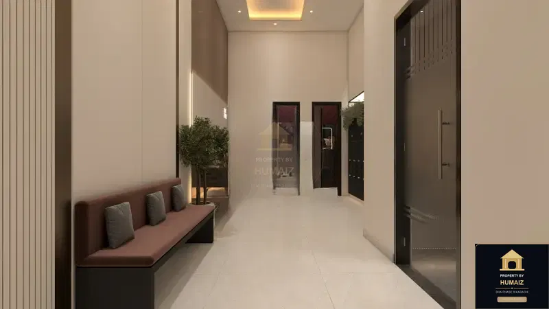 111 Sq. Yd. 1-Bedroom Luxury Villa at HMR Waterfront For Sale in DHA Phase 8 Karachi — Photograph 16