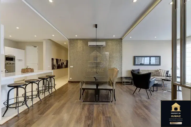 2-Bedroom Luxury Apartment (Private Pool, 3 Bath, Suite 4) at The Arkadians For Sale in DHA Phase 8 Karachi — Property by Humaiz Architectural Asset