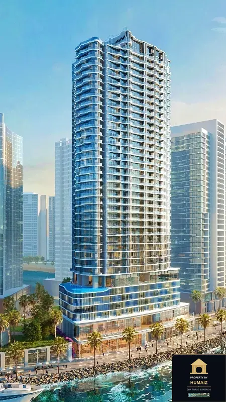 3-Bedroom Luxury Apartment (Sea Facing, 3 Bath, Suite 21) at HMR Waterfront For Sale in DHA Phase 8 Karachi — Photograph 9