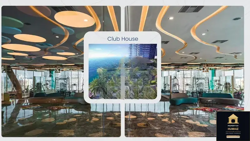 4-Bed Luxury Penthouse (Sea Facing, 4 Bath, Suite 3) at HMR Waterfront For Sale in DHA Phase 8 Karachi — Photograph 2