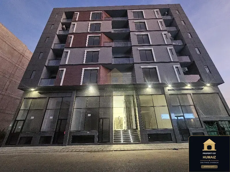3-Bedroom Luxury Apartment (3 Bath, Suite 3) on Al-Murtaza Commercial For Sale in DHA Phase 8 Karachi — Property by Humaiz Architectural Asset