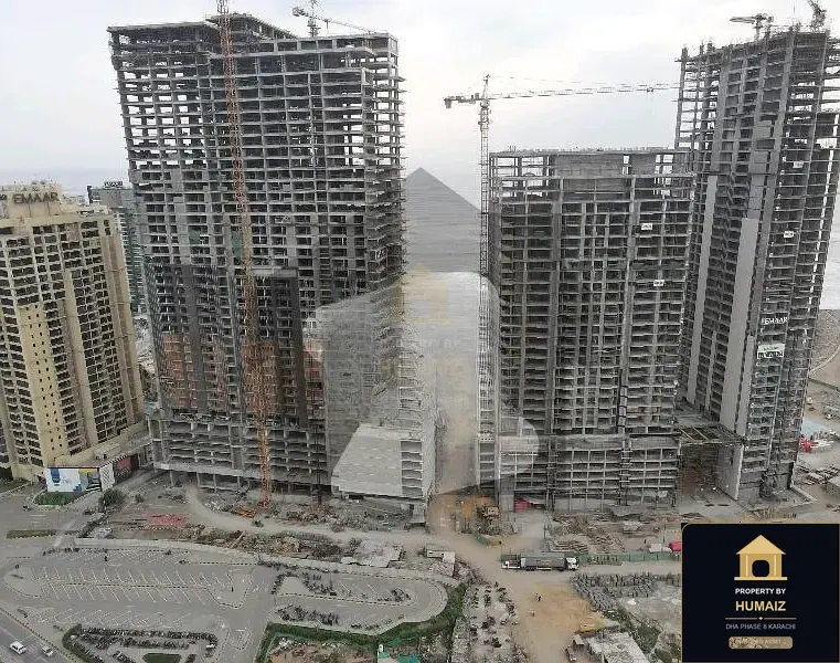 1-Bedroom Luxury Apartment (Boulevard Facing, 2 Bath, Suite 9) at Panorama For Sale in DHA Phase 8 Karachi — Photograph 3