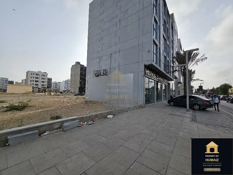 200 Sq. Yd. Commercial Plot (Parcel 2) in DHA Phase 8 For Sale in DHA Phase 8 Karachi — Property by Humaiz Architectural Asset