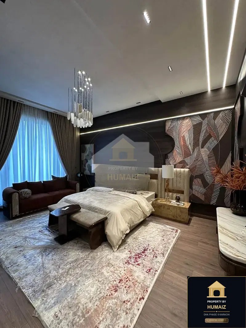 500 Sq. Yd. 5-Bedroom Luxury Villa (Basement, 6 Bath, Residence 2) in Zone A For Rent in DHA Phase 8 Karachi — Photograph 2