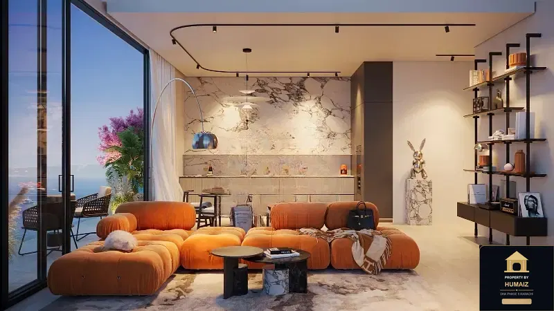 4-Bedroom Luxury Apartment (Sea Facing, 4 Bath, Suite 3) at Pearl Towers For Sale in DHA Phase 8 Karachi — Photograph 10