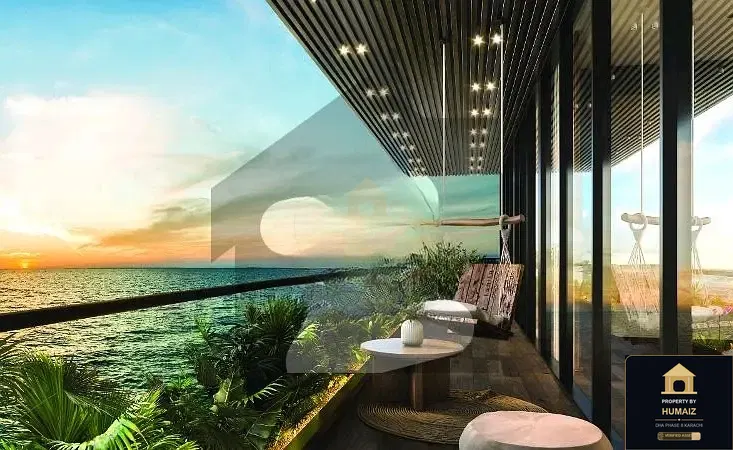 1-Bed Luxury Penthouse (Sea Facing, 1 Bath, Suite 5) at HMR Waterfront For Sale in DHA Phase 8 Karachi — Photograph 4