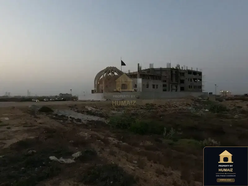 500 Sq. Yd. Residential Plot (Parcel 22) in Zone C For Sale in DHA Phase 8 Karachi — Property by Humaiz Architectural Asset