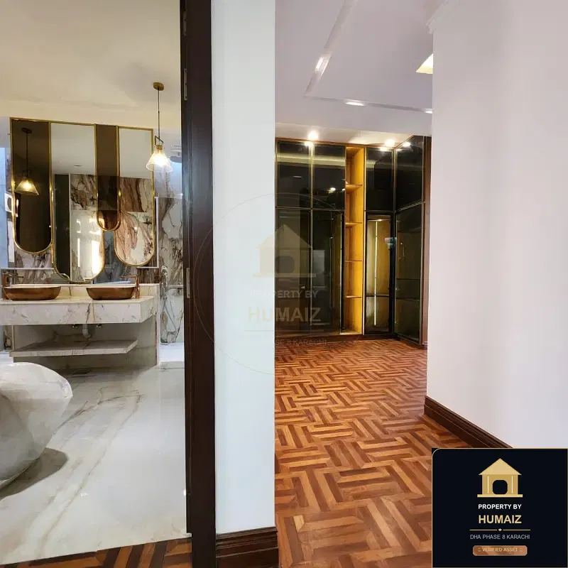 1,000 Sq. Yd. 6-Bedroom Luxury Villa (Private Pool, 7 Bath, Residence 3) in Zone A For Sale in DHA Phase 8 Karachi — Photograph 38
