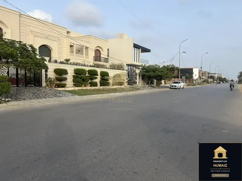 500 Sq. Yd. Residential Plot (West Open, Parcel 20) in Khayaban-e-Shujaat For Sale in DHA Phase 8 Karachi — Photograph 3